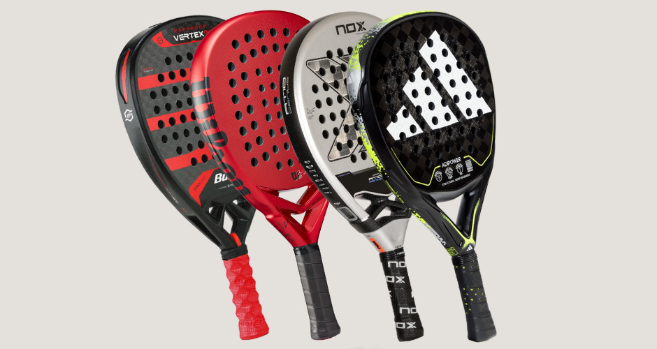 Raquettes de Padel, marque Adidas, wilson, babolat, nox