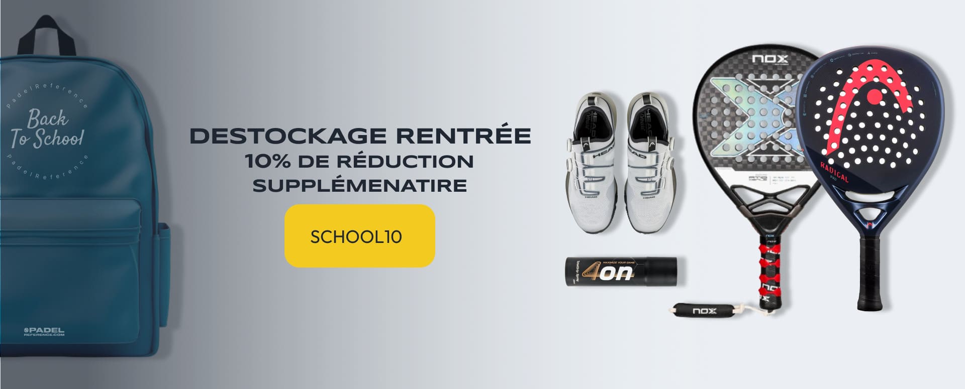 Soldes Rentrée PadelReference 2024