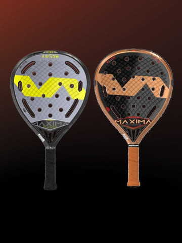 Illustration pack Maxima padel rackets