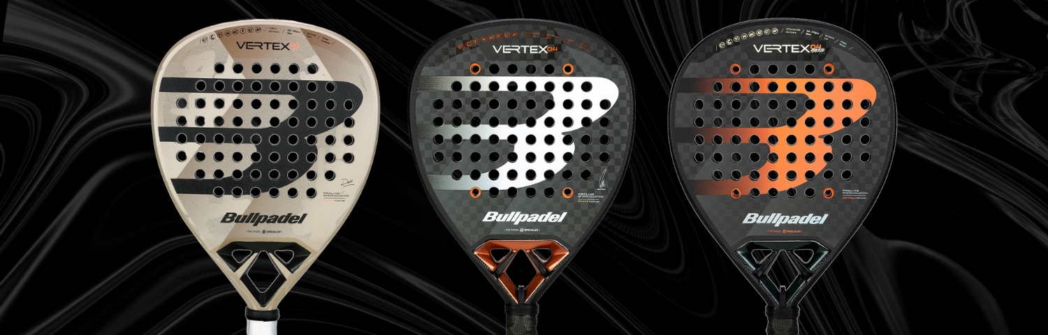 Illustration bannière Padelschläger Bullpadel Vertex