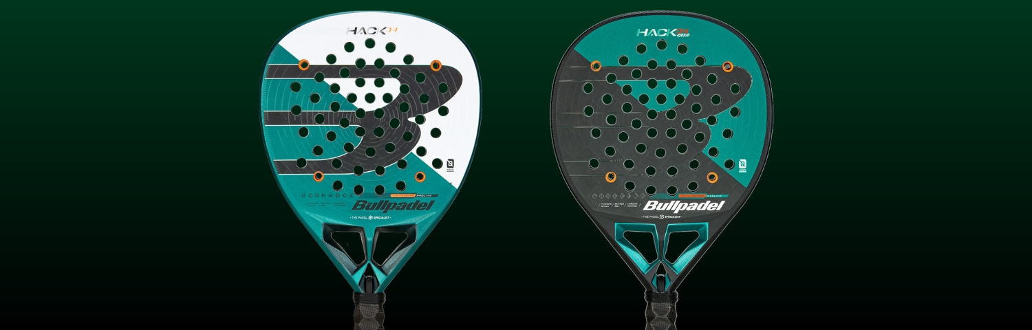 Illustration bannière Bullpadel hack padel rackets