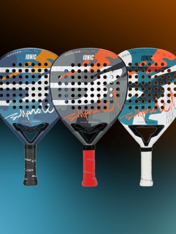 Illustration pack Raquettes de padel bullpadel Ionic