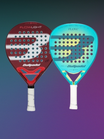 Illustration pack Raquettes de padel bullpadel flow