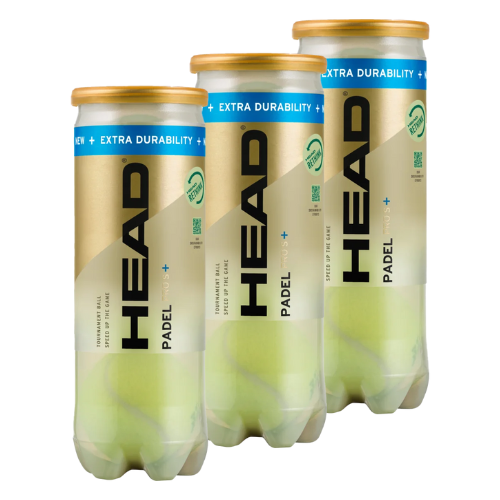 3 Cajas de Pelotas Head Pro S+