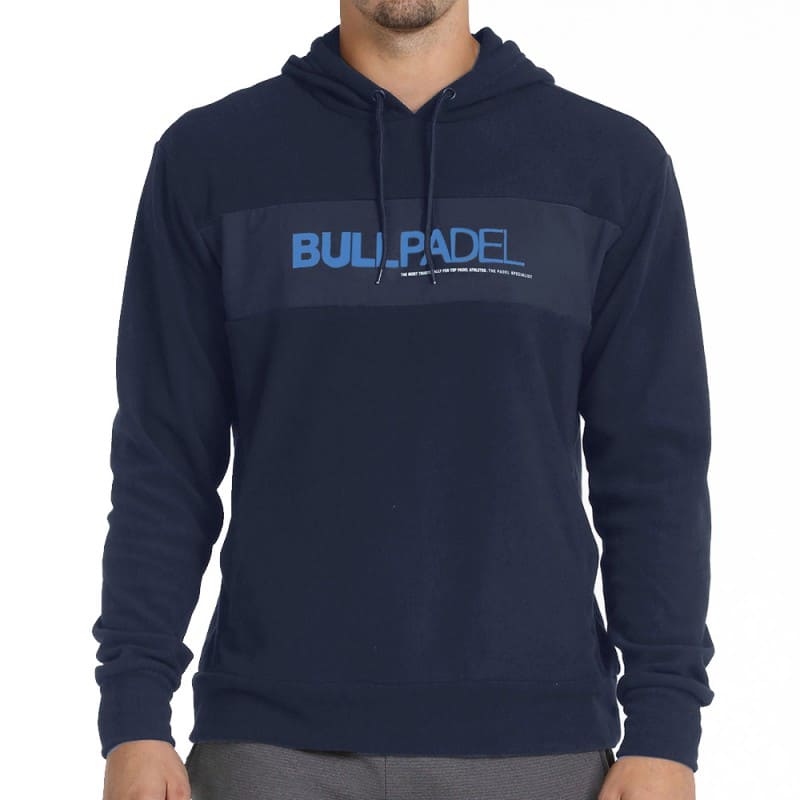 Felpa Bullpadel Bana blu navy