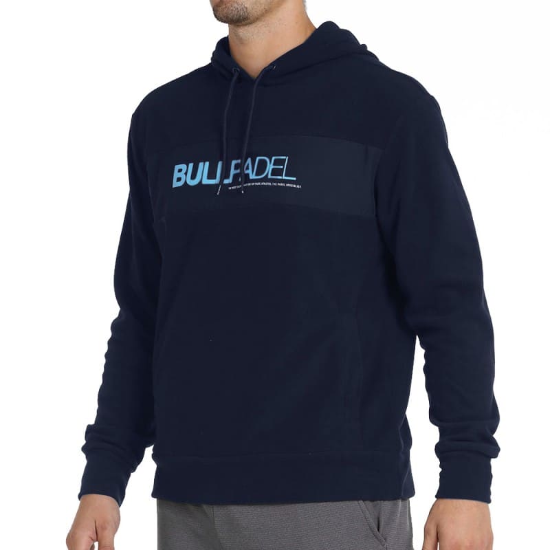 Felpa Bullpadel Bana blu navy