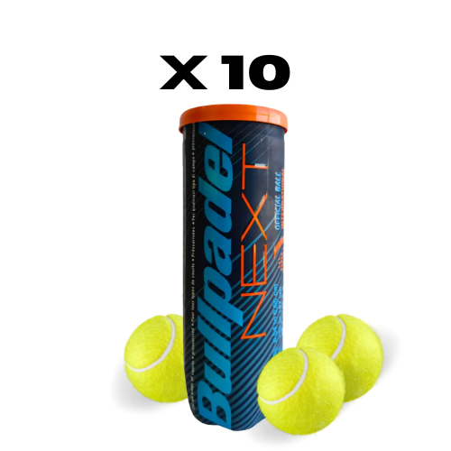 10 tubes De Balles Bullpadel Next