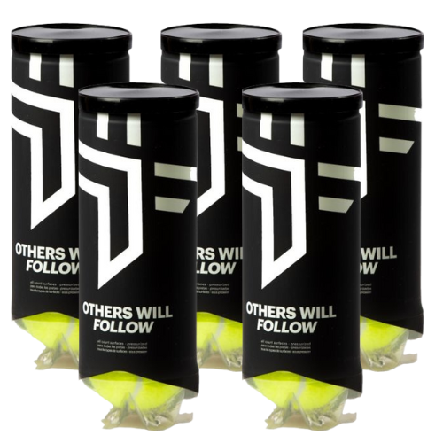 5 tubes of OXDOG boost all court balls