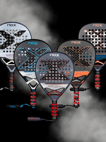 Illustration pack Raquettes de padel nox AT10