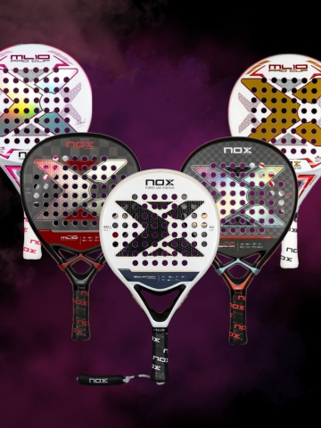 Illustration pack Raquettes de padel nox ML10