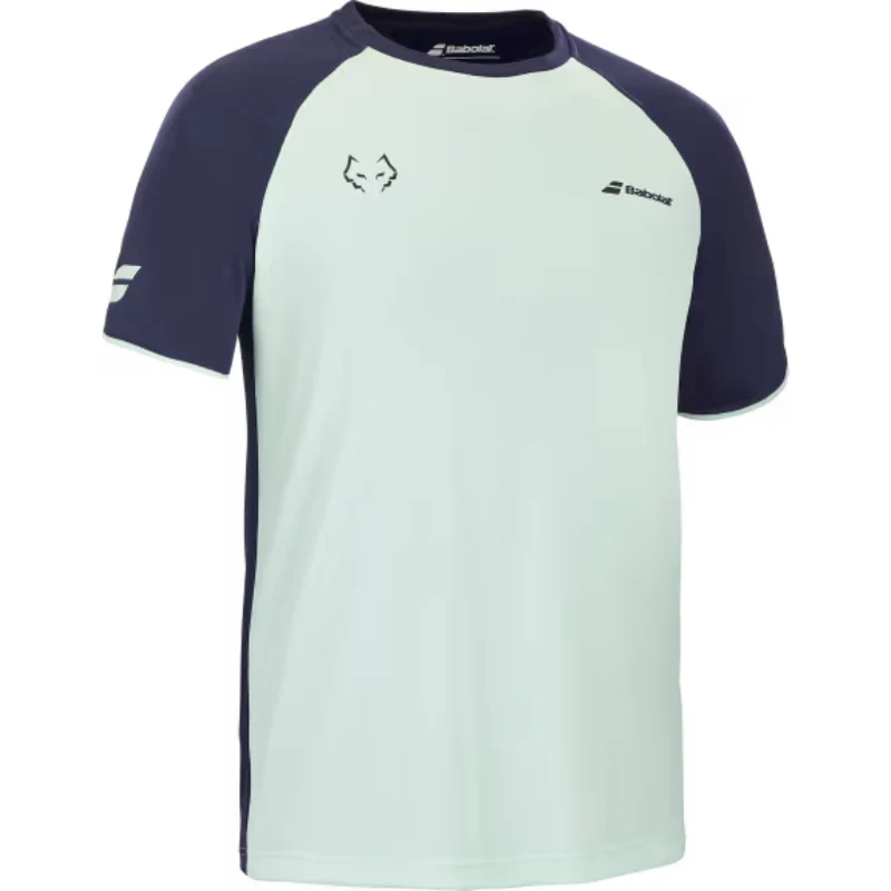  T-shirt Juan Lebron Babolat Play Crew Neck Misty Jade 