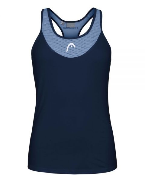 Camiseta de tirantes Padel Head Mujer Tenley azul marino