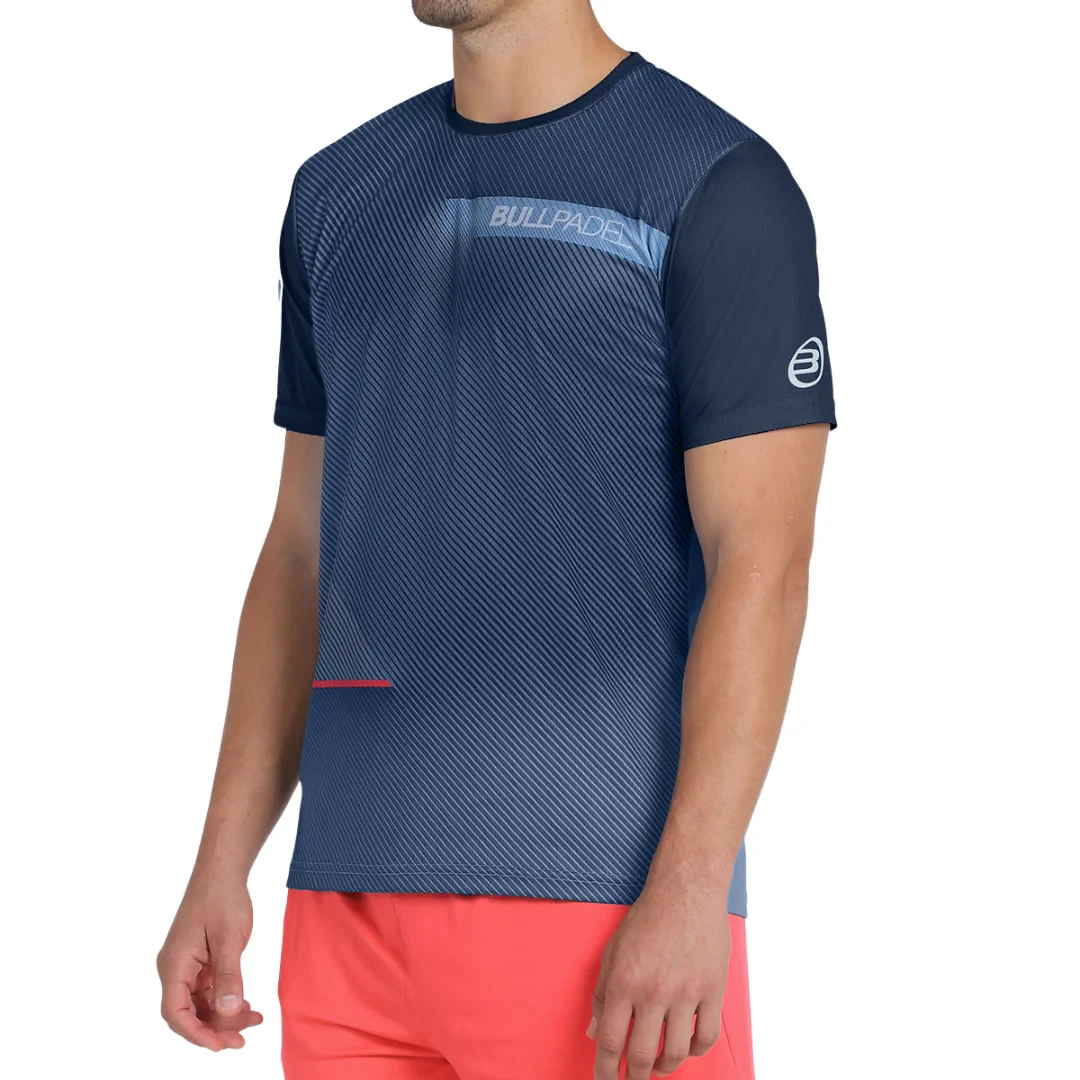 T-shirt Bullpadel Carino Bleu marine