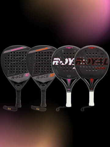 Illustration pack Royal Padel M27 padel rackets