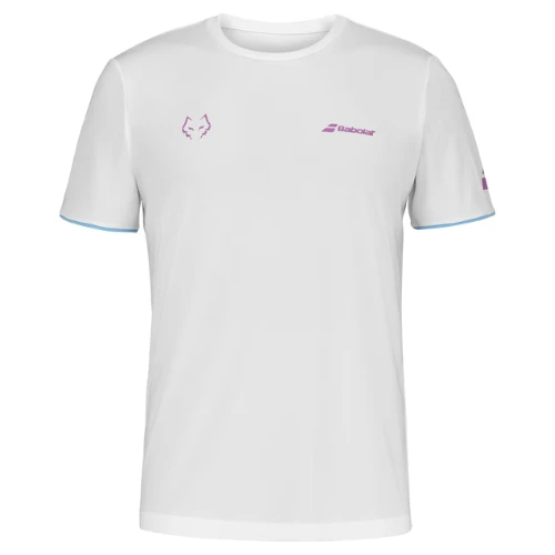 T-shirt Juan Lebron Babolat Crew Neck blanc