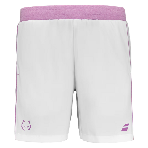 Babolat Lebron korte broek wit/roos