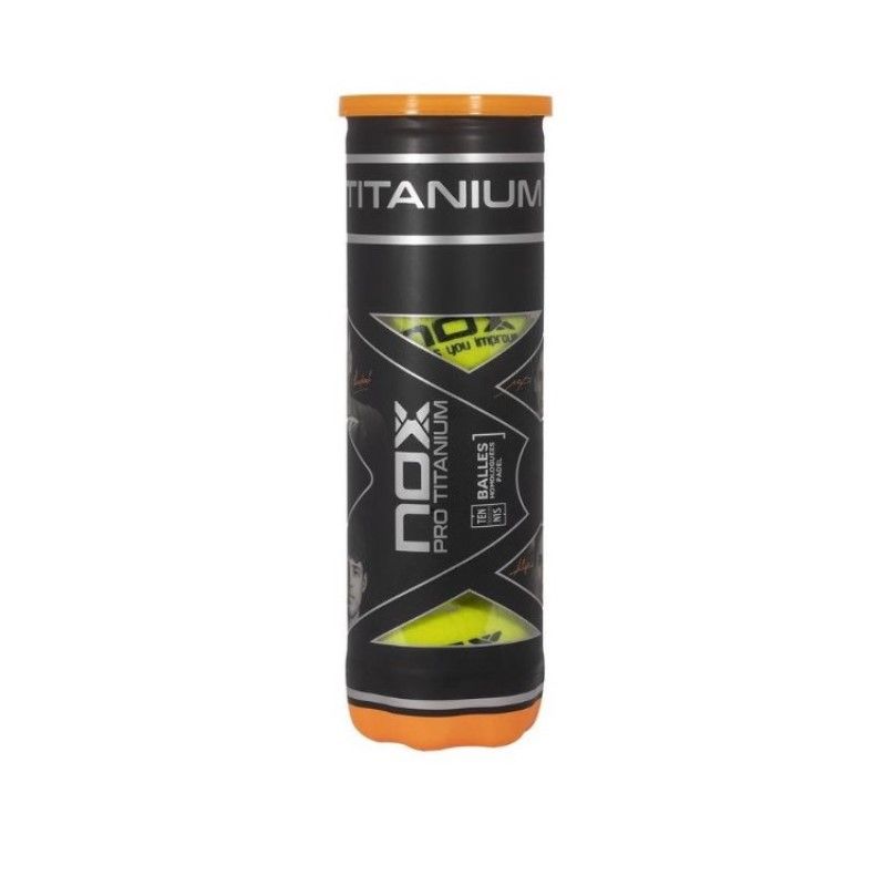 Balles de Padel Nox Titanium Pro X4