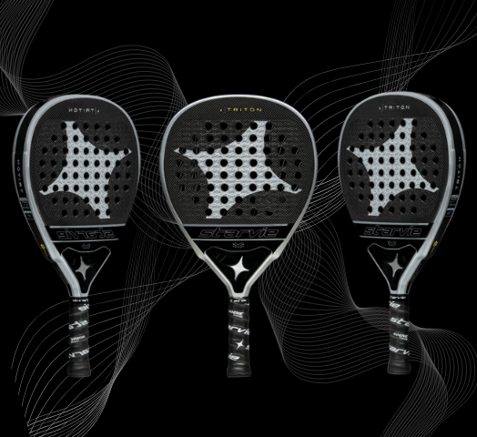 Illustration pack Starvie triton padel racket