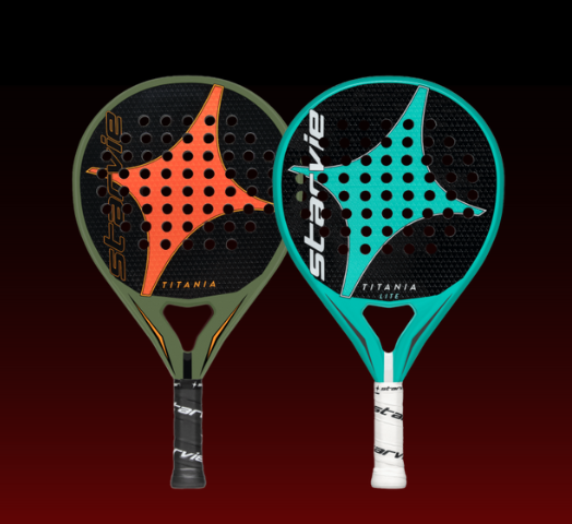 Illustration pack Starvie titania padel racket