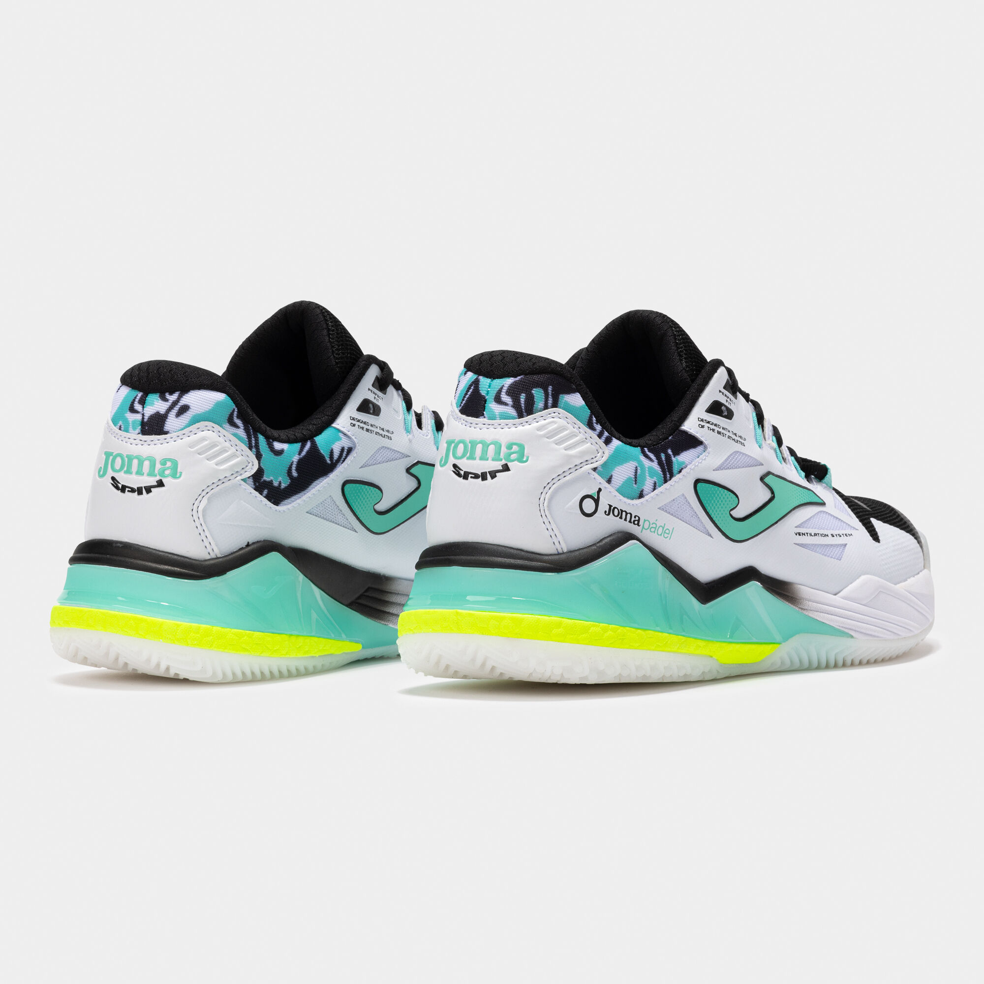 Joma Spin Men 2542 Blanc Turquoise 