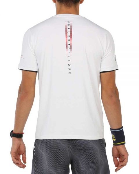T-shirt Bullpadel WPT Riter Blanc Homme