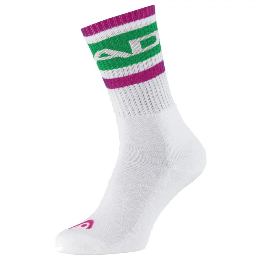 Head LONG CREW Socken candy green