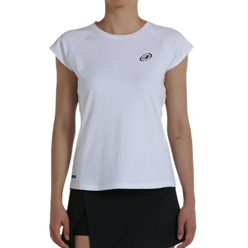 T-shirt Femme Bullpadel Roete Blanc