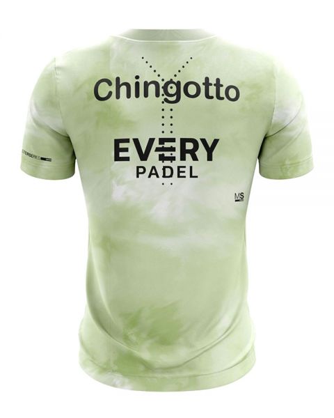 T-shirt Bullpadel Mado Chingotto Vert Acide 