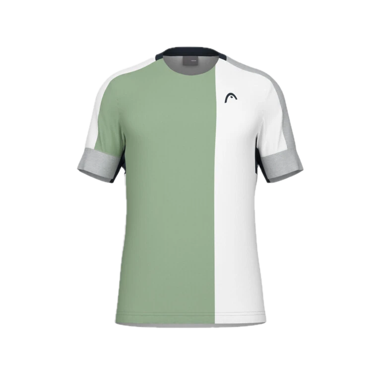 T-shirt HEAD Play Tech verde da uomo 2024