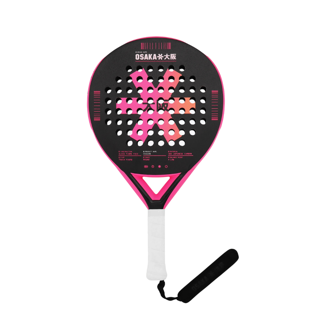 Padelracket Osaka Padelracket Vision Control Fluo Pink