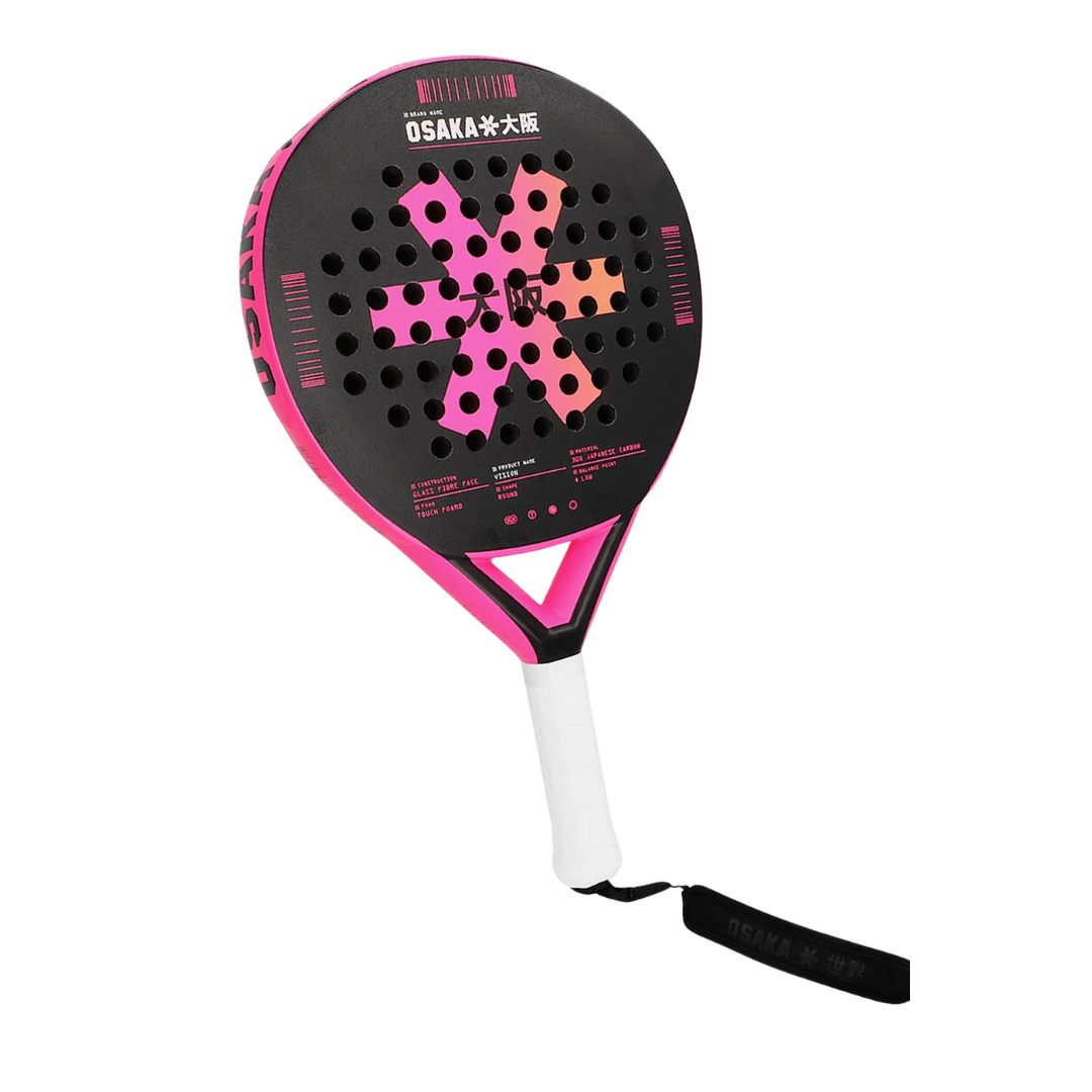 Padelracket Osaka Padelracket Vision Control Fluo Pink