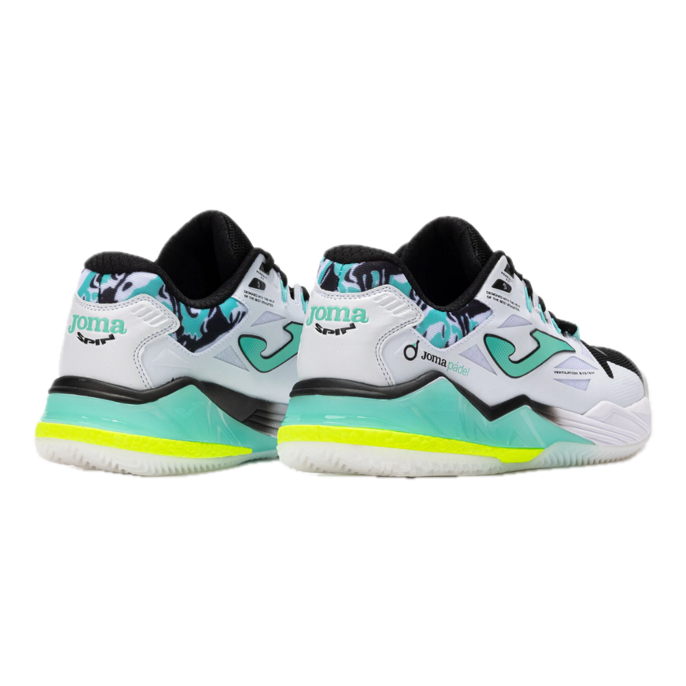 Joma Spin Men 2542 Blanc Turquoise 