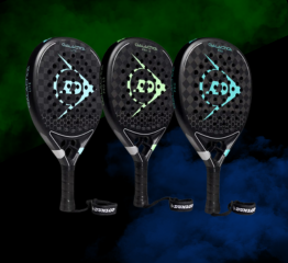 Illustration pack Dunlop Galactica padel rackets