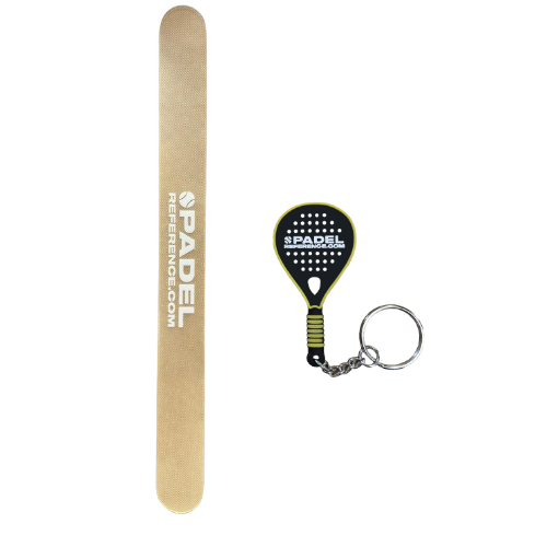 Keychain + Racket Protector - Padel Reference