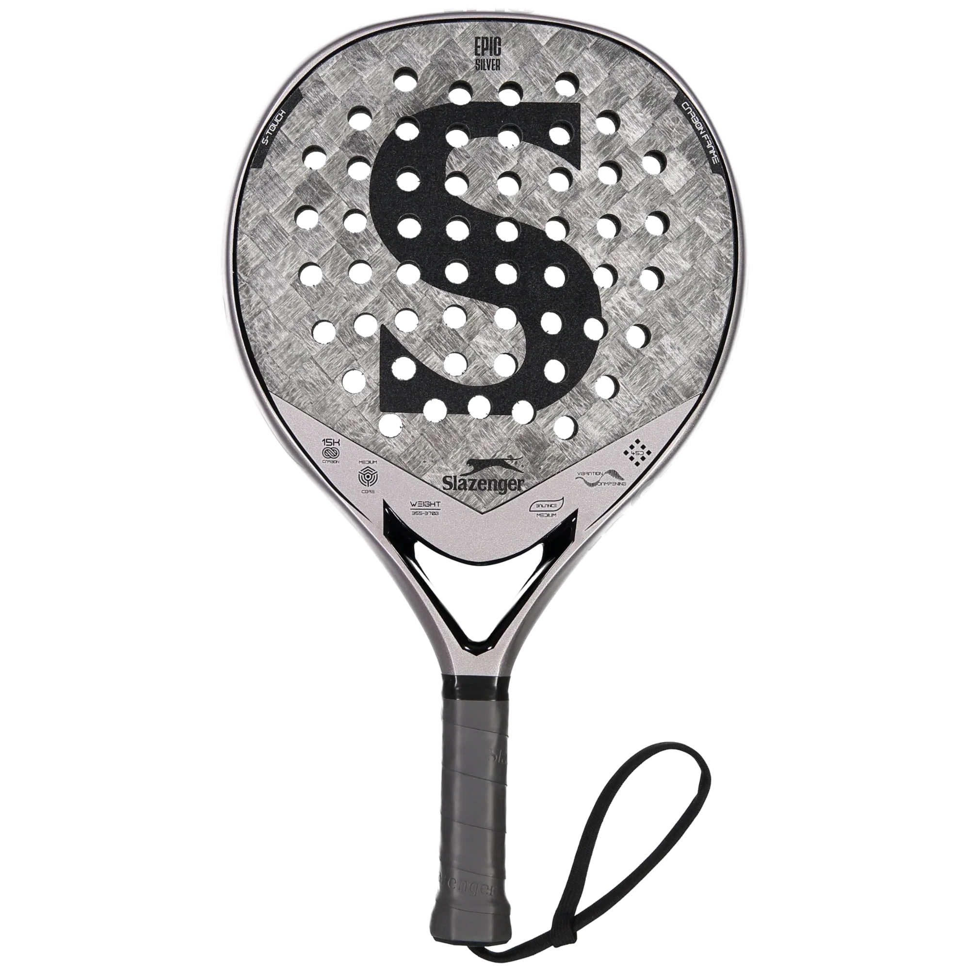 Pala de pádel Slazenger Metal Series Epic Silver 