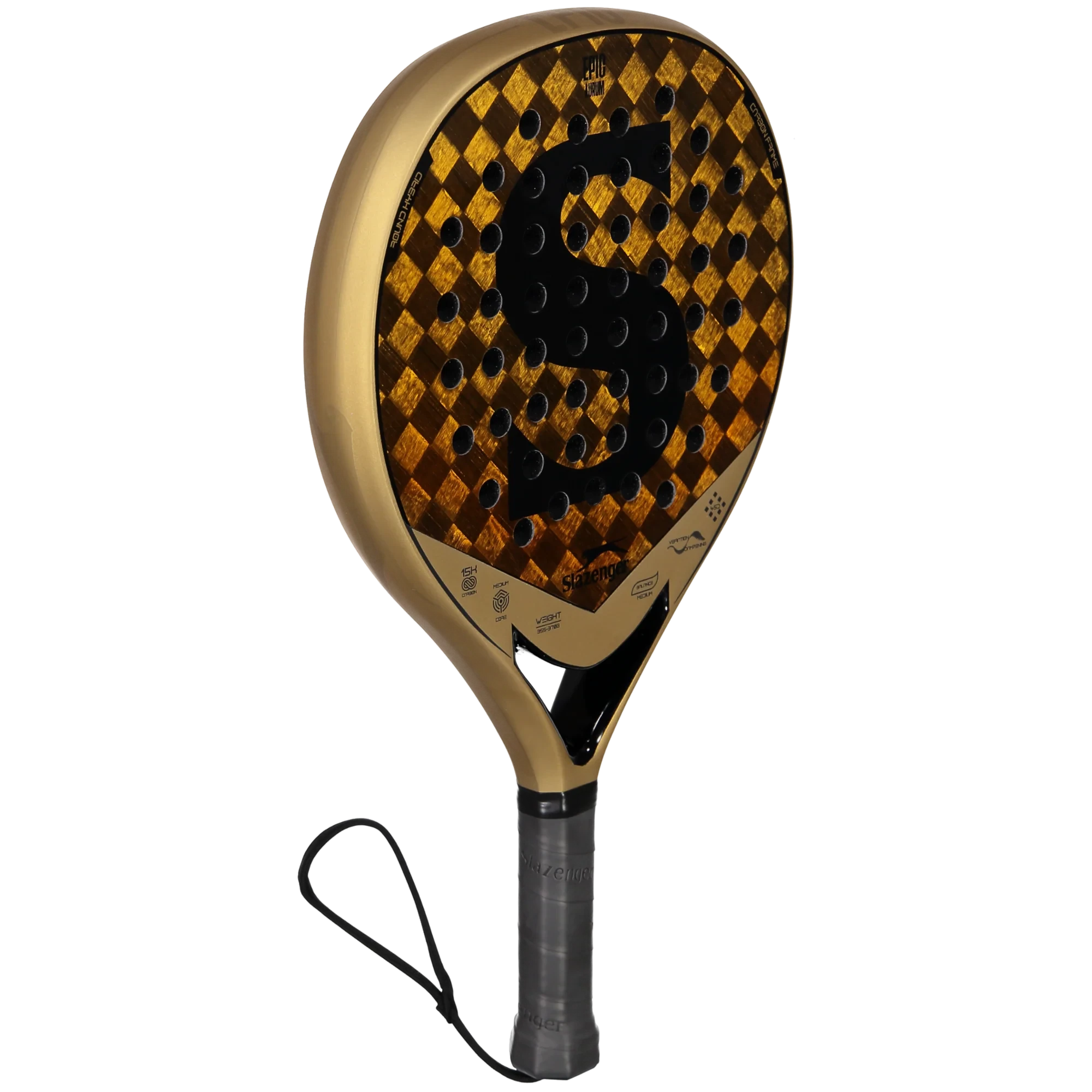 Pala de pádel Slazenger Metal Series Epic Aurum 