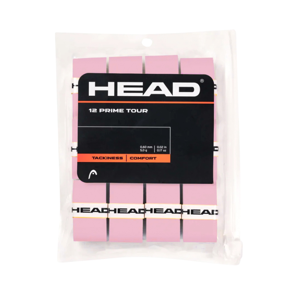 Övergrepp Head Prime Tour rosa x12