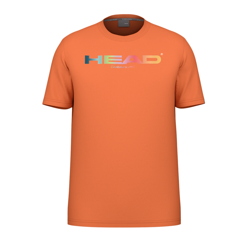 Head Rainbow T-Shirt Mannen Oranje