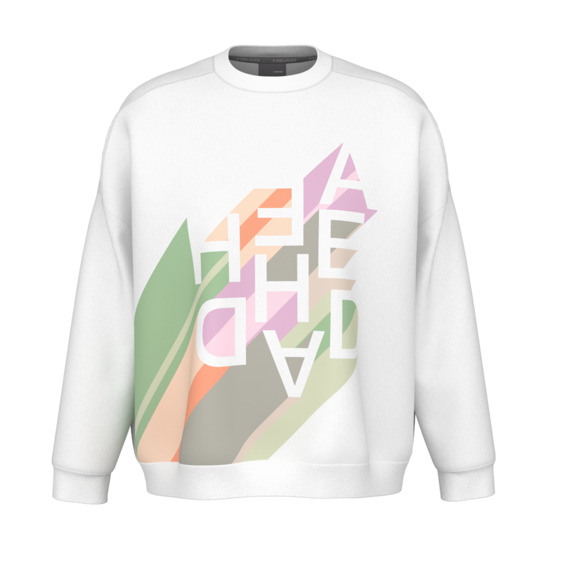 Sweatshirt Head Rally Crewneck Women White