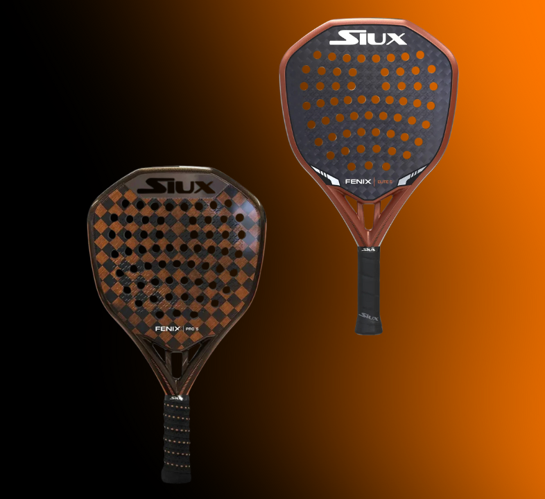 Illustration pack Siux fenix padel rackets