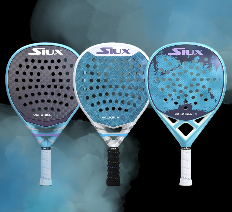 Illustration pack Siux VALKYRIA padel rackets