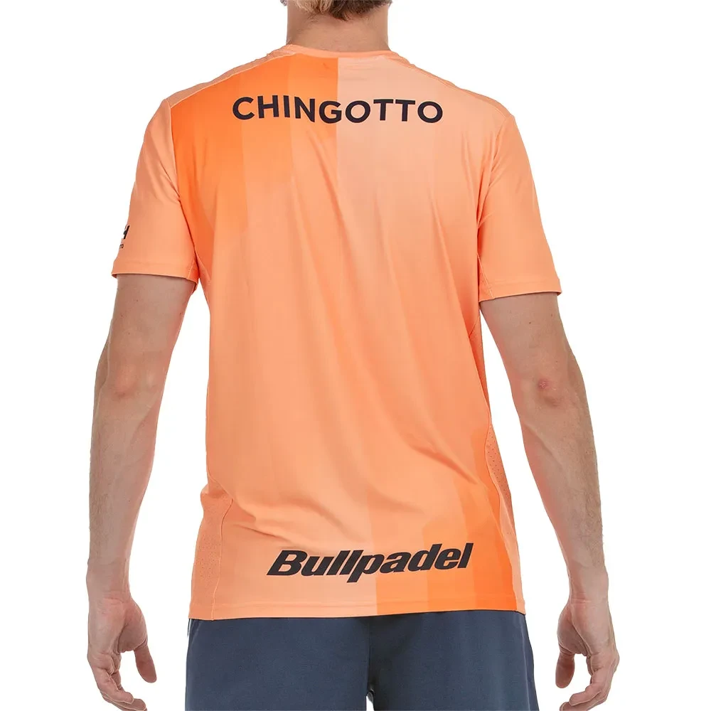 T-Shirt Bullpadel Chingotto 25V Orange