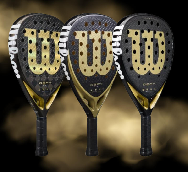 Illustration pack Wilson Defy padel rackets