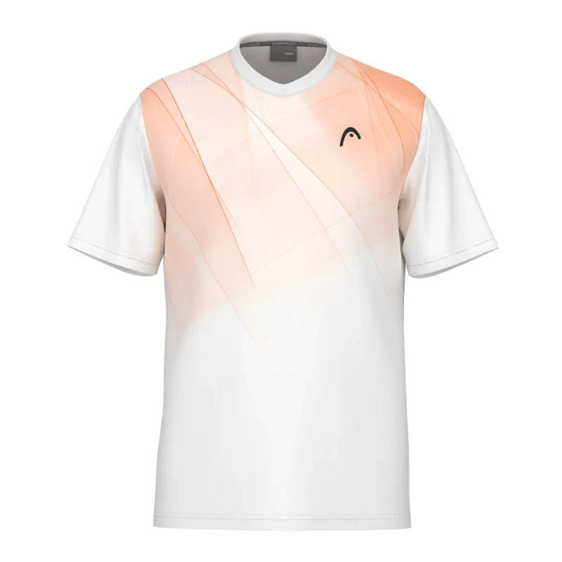 T-shirt Head Topspin Men Orange