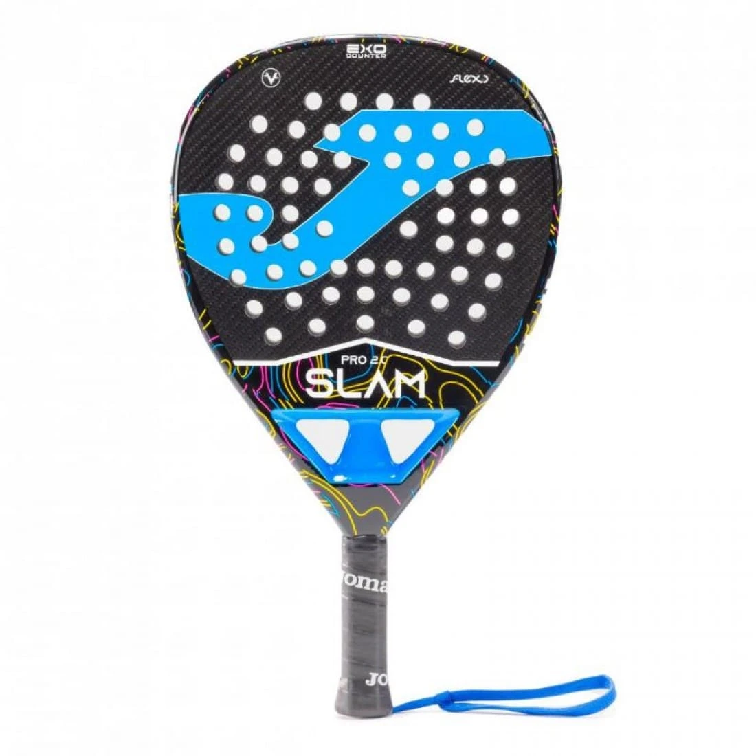  Joma Slam Pro 2.0 noir et turquoise