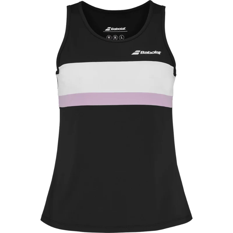 Débardeur Babolat Padel Tank Femme Noir 2025
