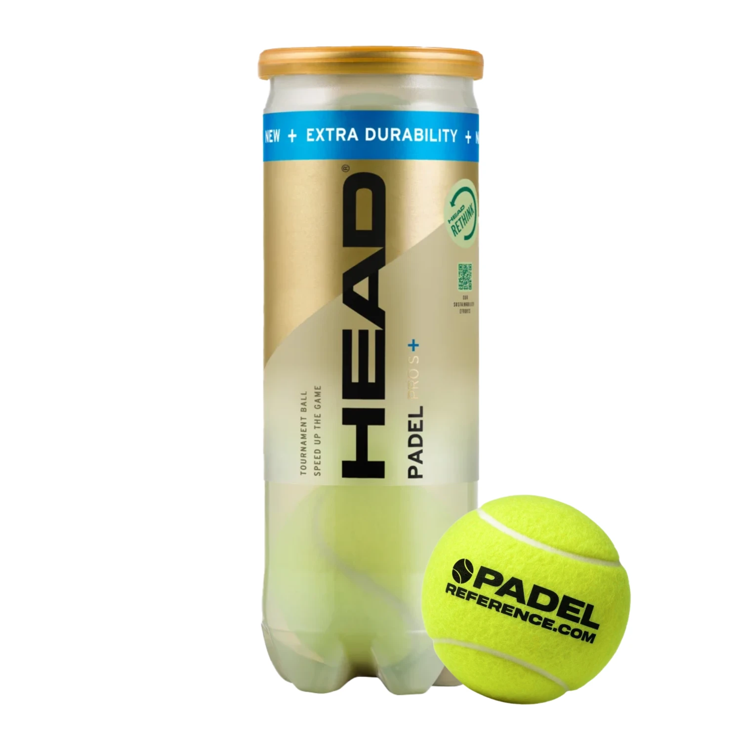 Balles De Padel Head Pro S+ x Padel Reference