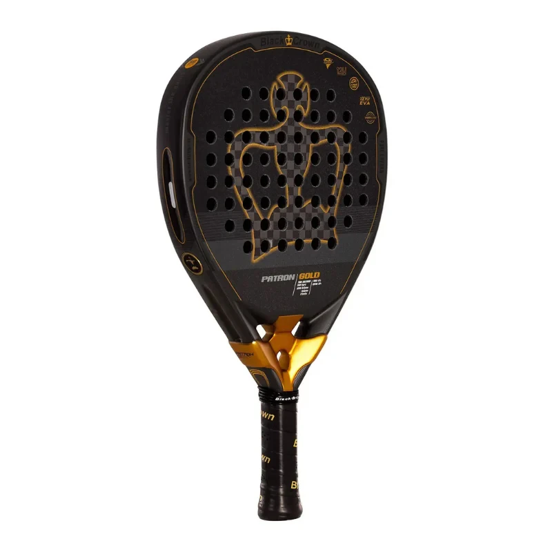Raquette de padel Black Crown Patron Gold 2025