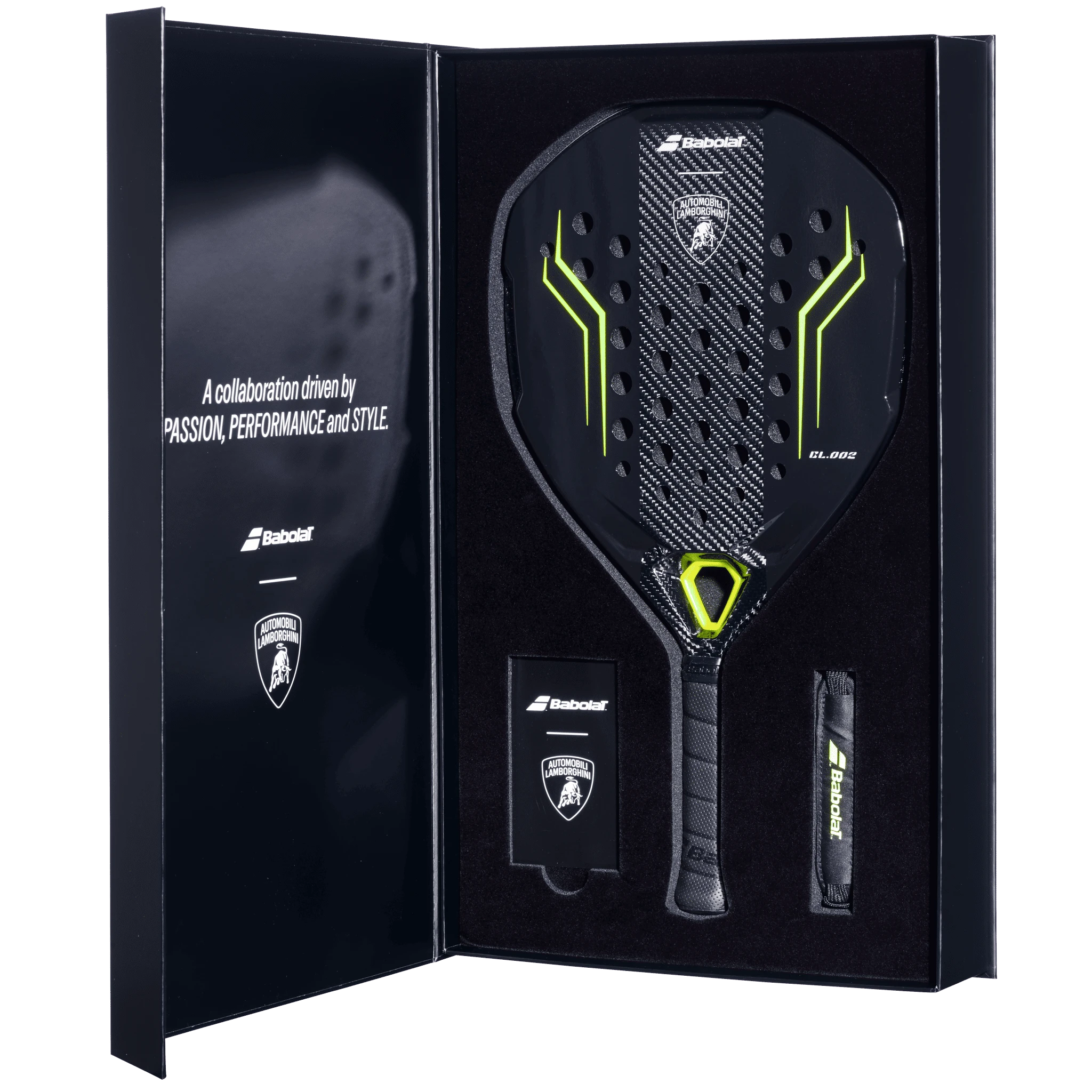 Raquette de padel Babolat x Lamborghini BL002 Black