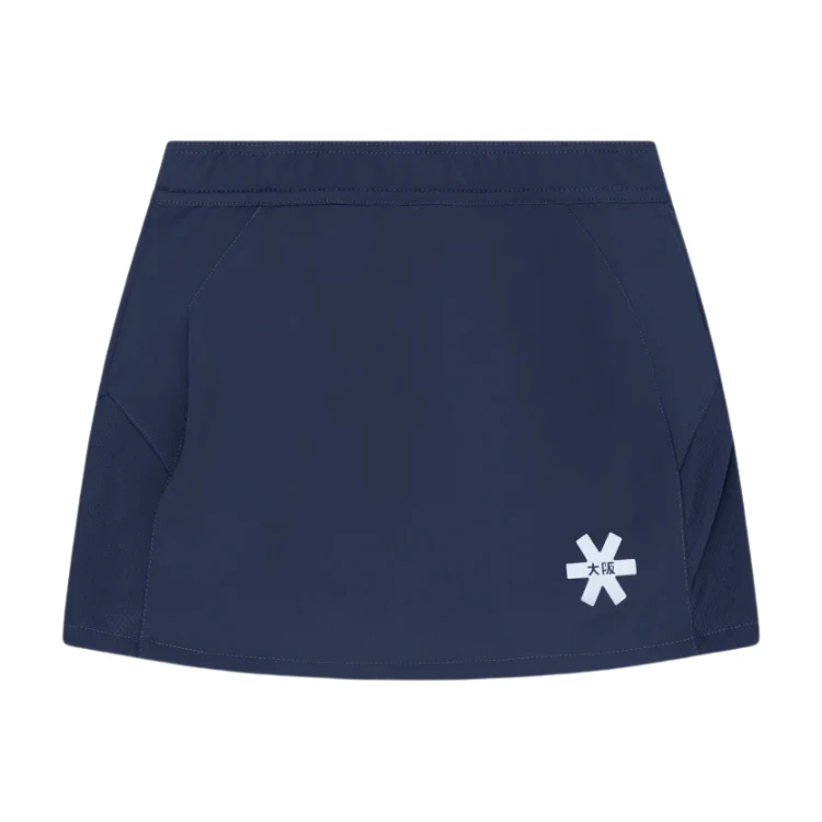 Jupe short Osaka training bleu marine